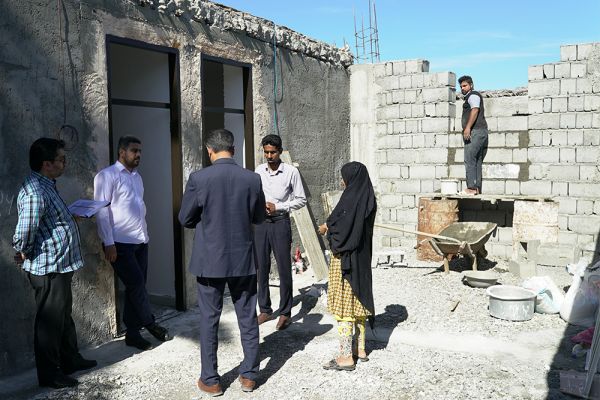 On 25/11/2017, a visit to the members of the board of directors of Ashraf-al-Anbia  (G) charity was carried out on the completion and construction of 110 housing units of the rural orphans