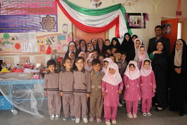 Dated 02 / March / 2014 while approaching the final days of the year , manager of Ashraf-Ol-Anbia(G) charity and Board of Directors charity has visited Hazarte Roghieh school in alvirabad vil