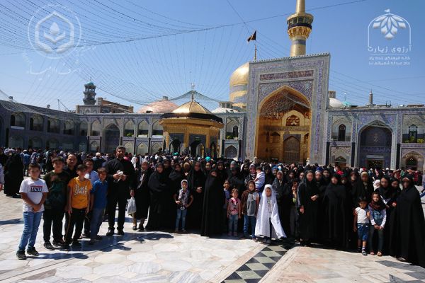 Ashraf Al-Anbia (G) Charity sent 800 orphans and the deprived and vulnerable groups of Tehran, Hormozgan, Khuzestan , Fars and Kohkiluyeh and Boyerahmad to the holy city of Mashhad