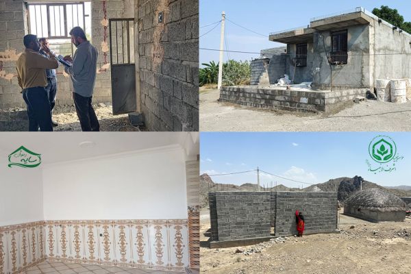 بازدید دو روزه شمیرانی از مراحل پایانی ساخت 114 واحد مسکن ایتام روستایی استان هرمزگان