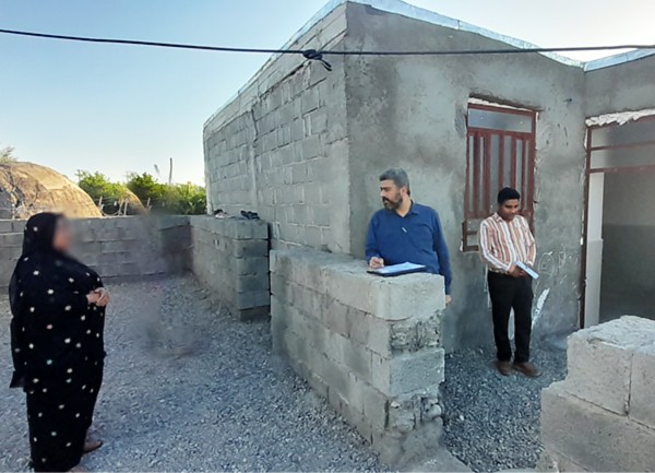 حاشیه بازدید ساخت ۱۱۴ واحد مسکن ایتام روستایی استان هرمزگان (فاز ششم سایه رضوان)-Ashraf Al-Anbia Charity Institute (PBUH)